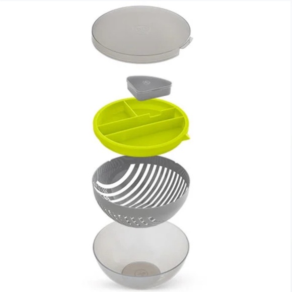 Pampered Chef Salad Cutting Bowl Set - new! - Picture 2 of 4